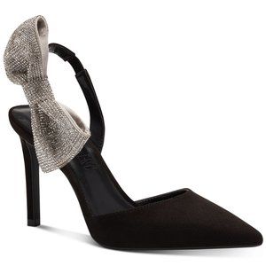 Aminah Abdul Jillil for INC Forever Your Girl Bow Slingback Pumps Macy's